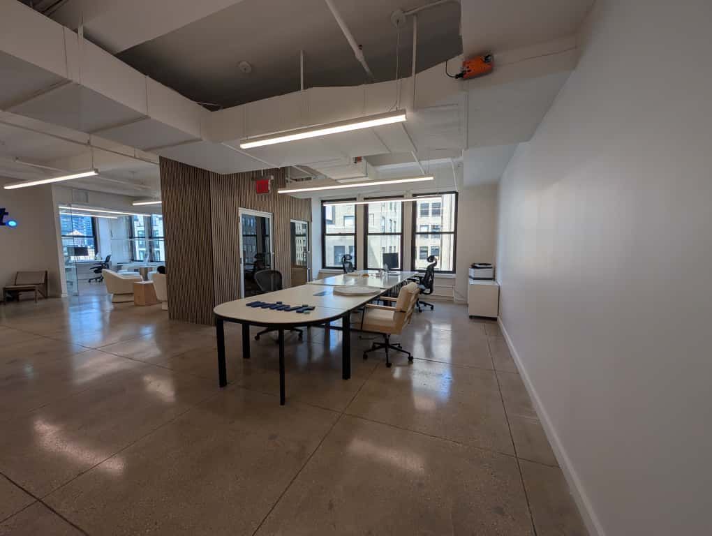Bright Office on High Floor with Two Phone Booths 