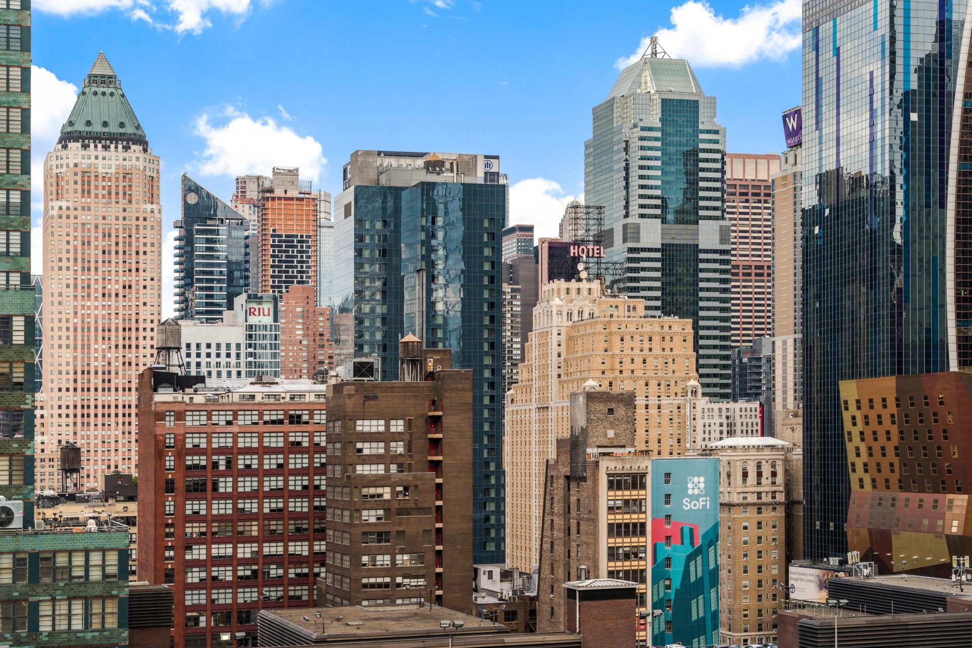 Bright Midtown West Office with Great Views