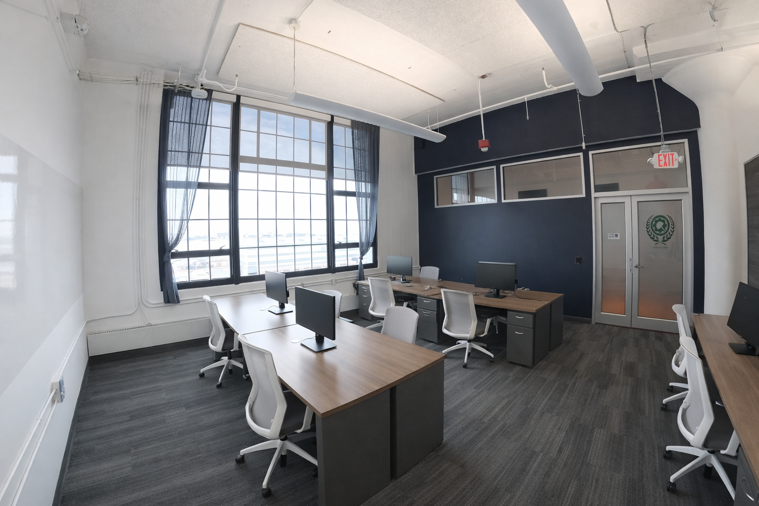 Bright Seaport Co-Working Office with Modern Amenities