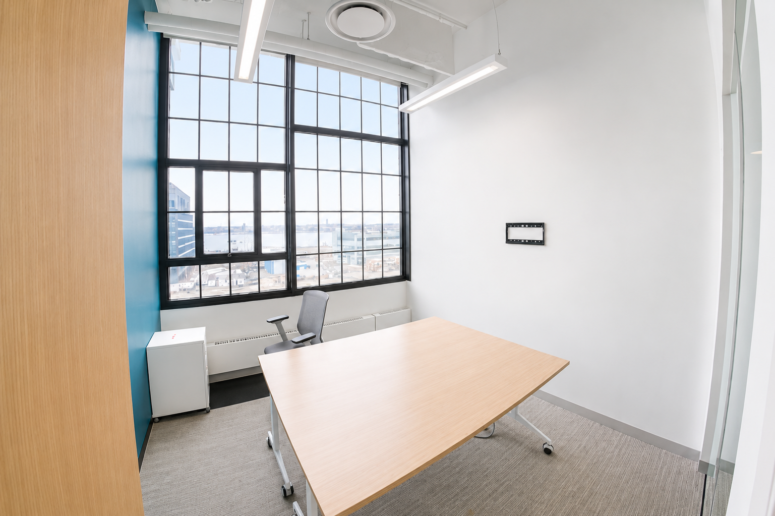 Bright Furnished Seaport Office with Modern Amenities