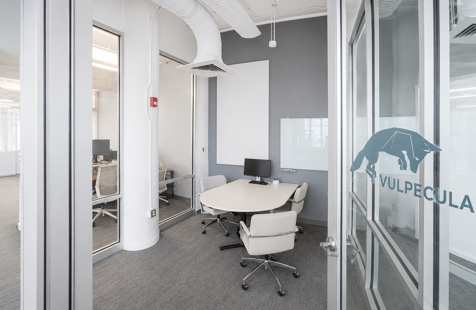 Furnished Seaport Workspace with Vibrant Amenities 