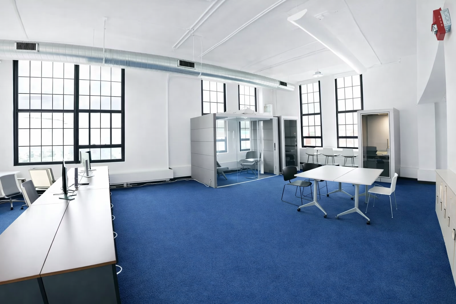 Modern Seaport Office with Natural Light