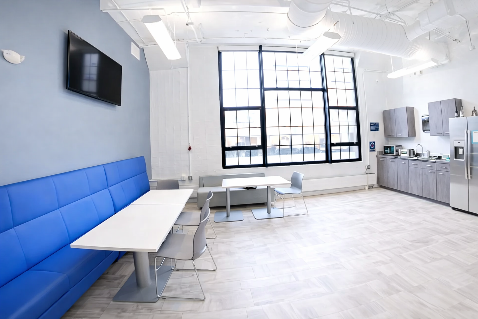 Vibrant Seaport Co-Working Office with Natural Light