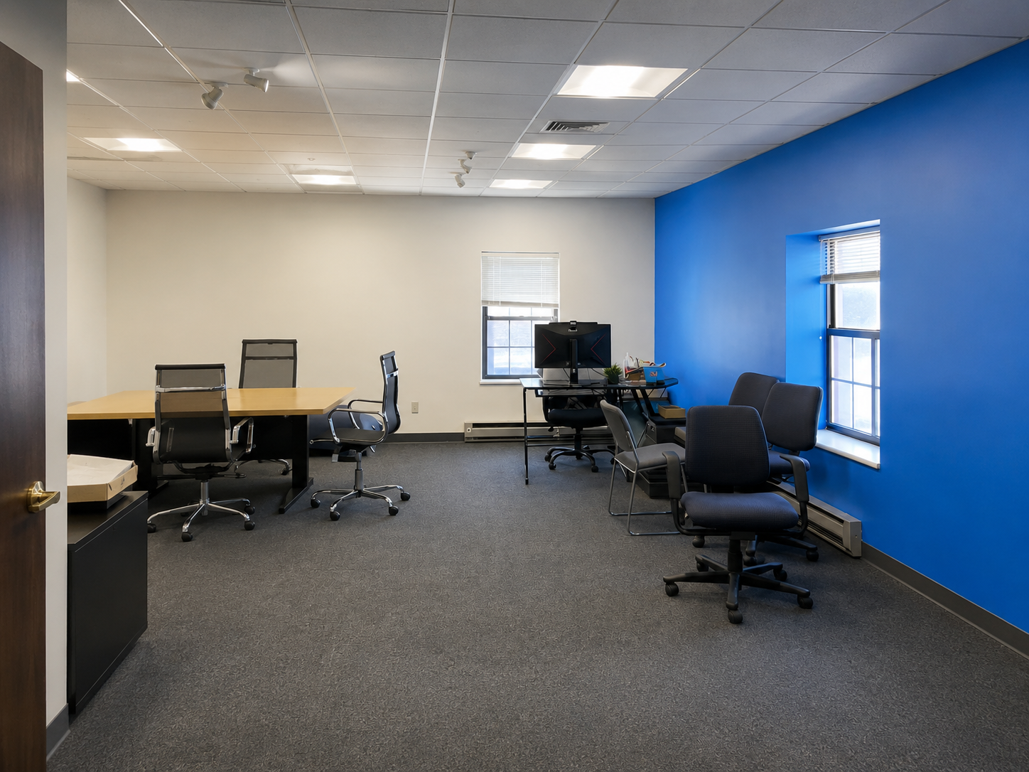 Vibrant Exposed Brick Office in Seaport