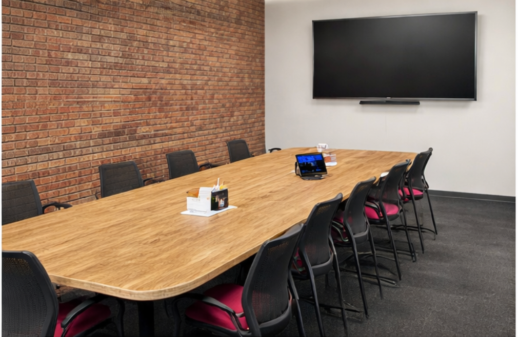 Vibrant Exposed Brick Office in Seaport