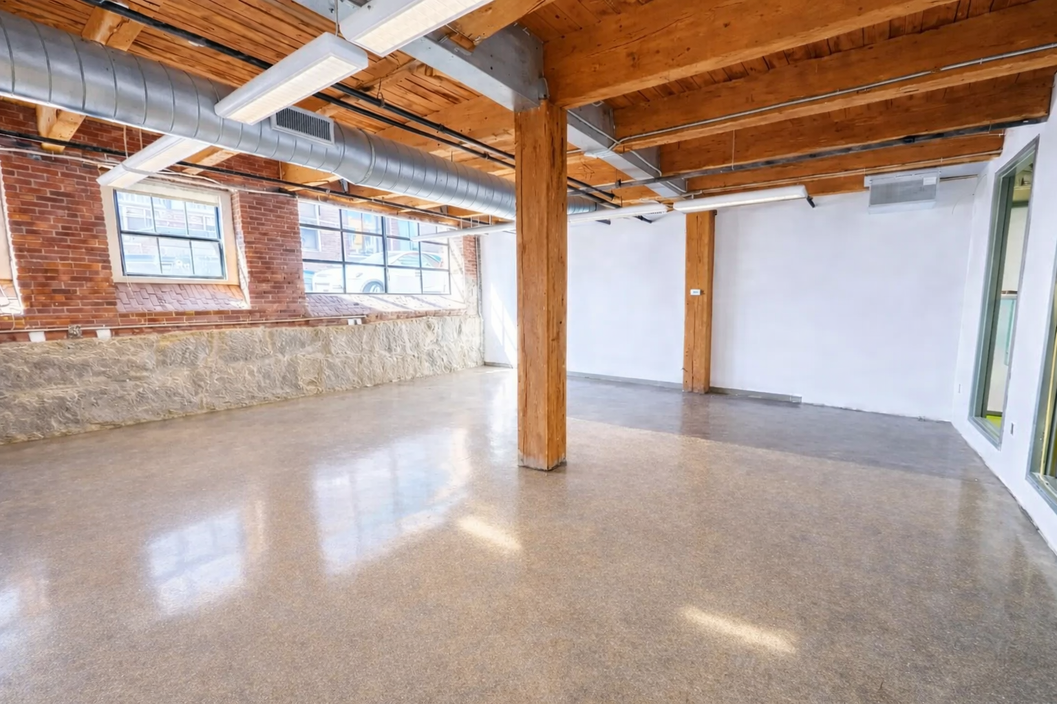 Historic Brick Suite with Natural Light in South End