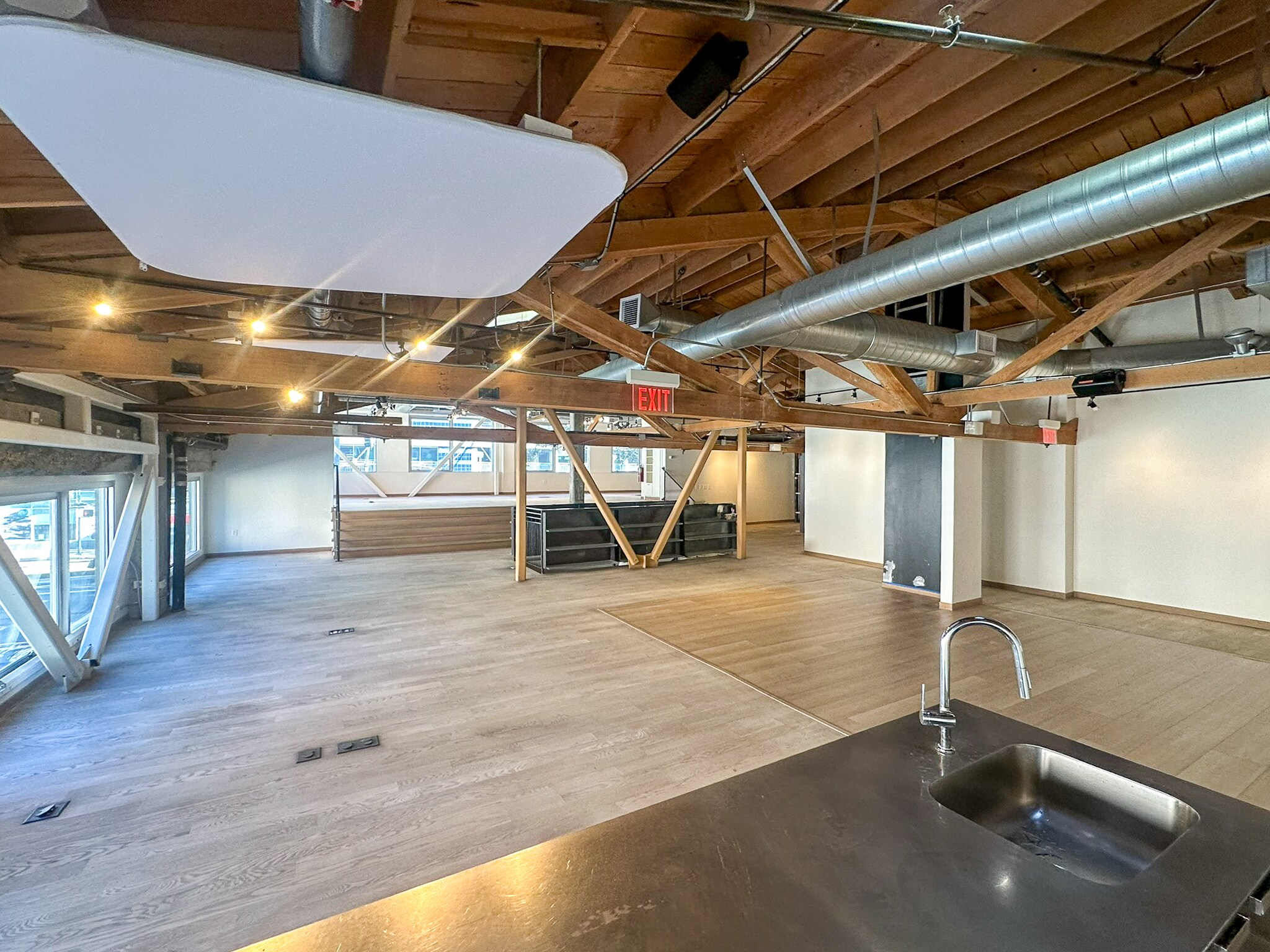 Airy Office with Exposed Brick in SOMA