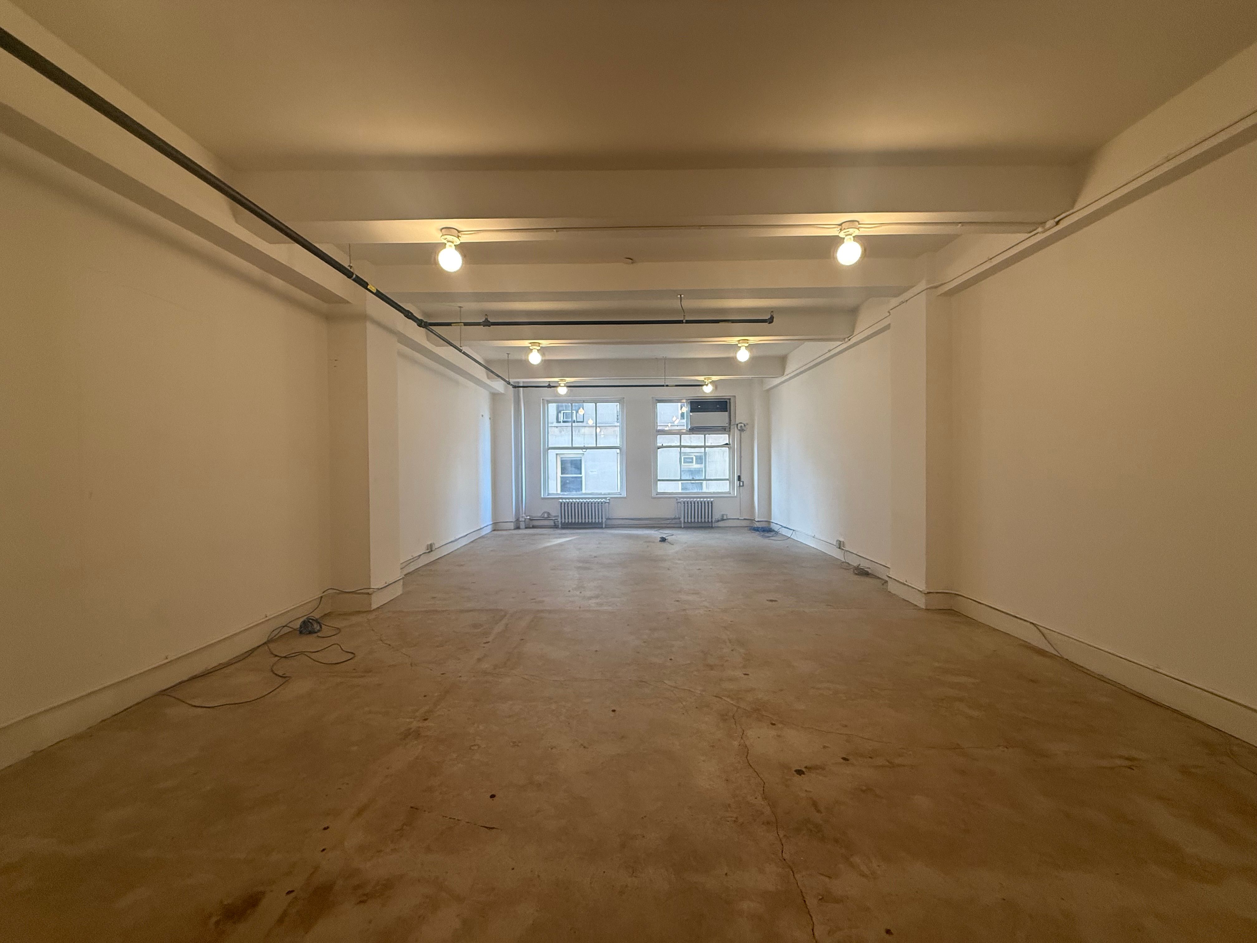 Light Filled Tribeca Office with Gym in Building