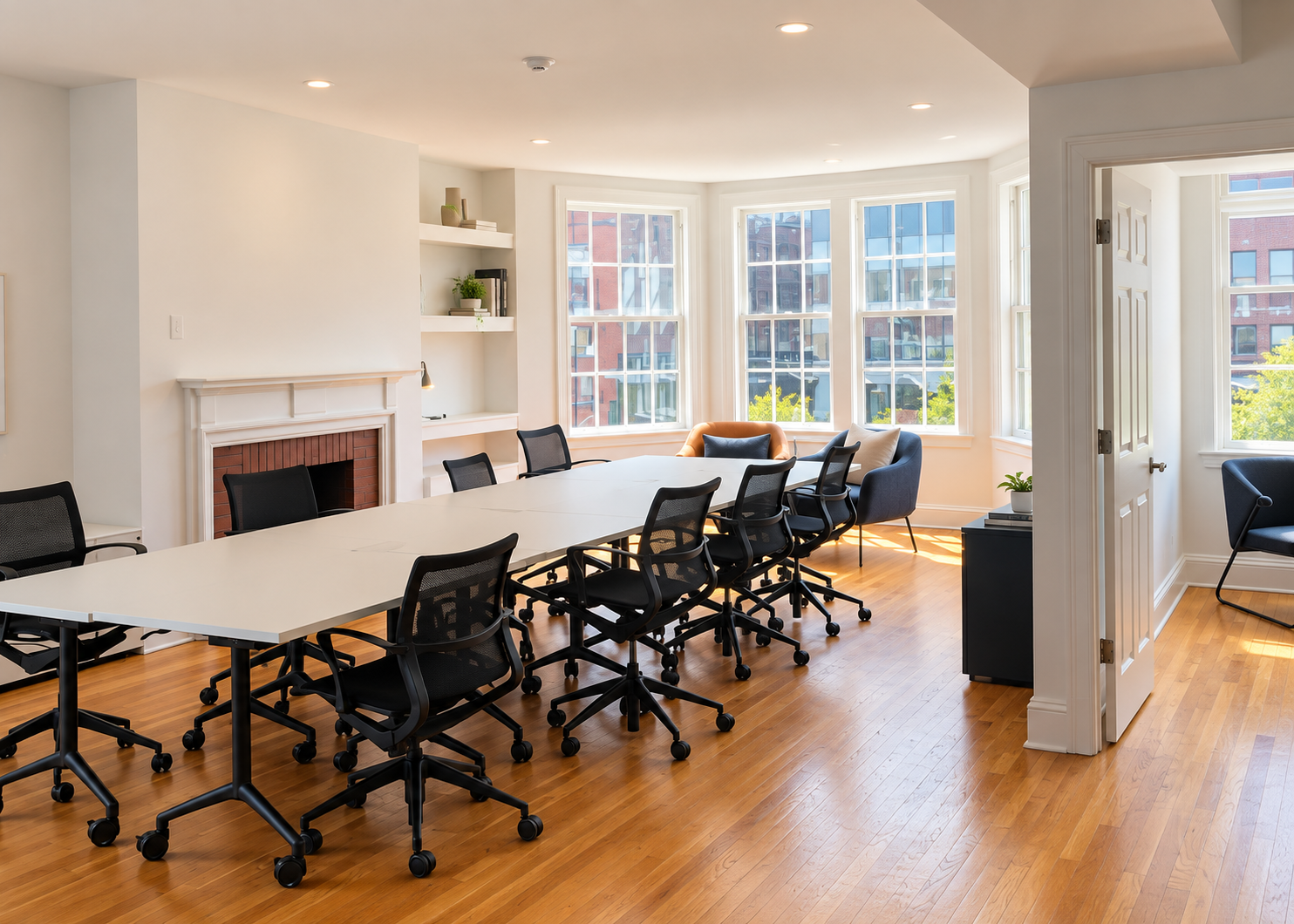 Bright and Inviting Back Bay Office Space