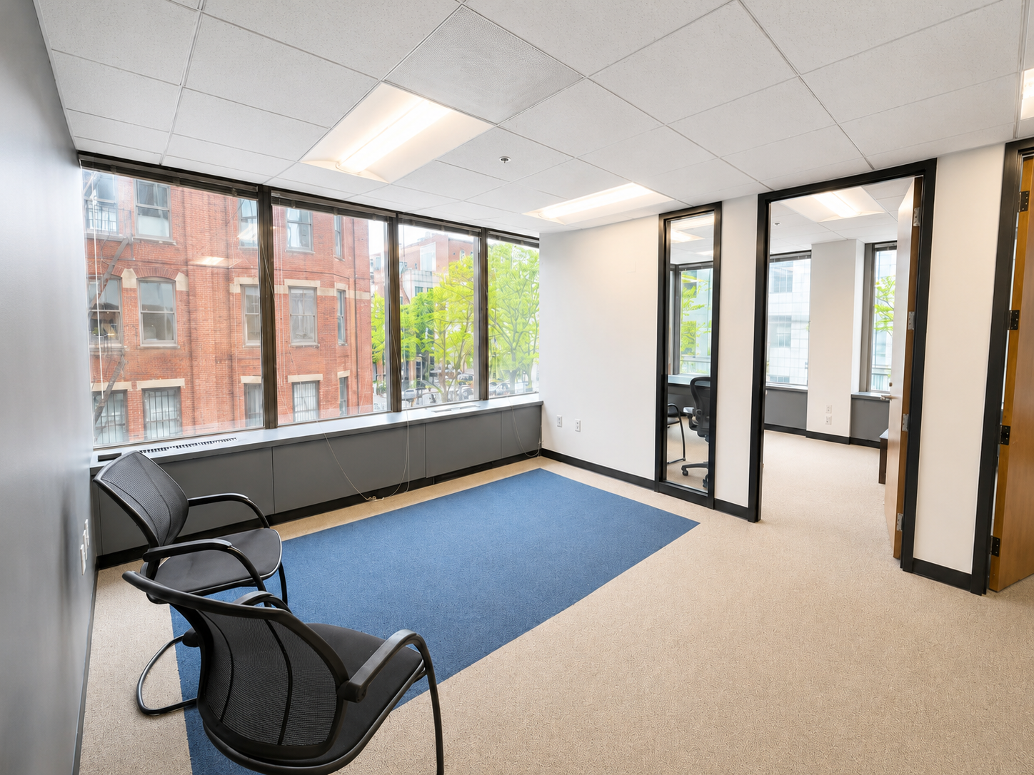 Bright Back Bay Office with Natural Light