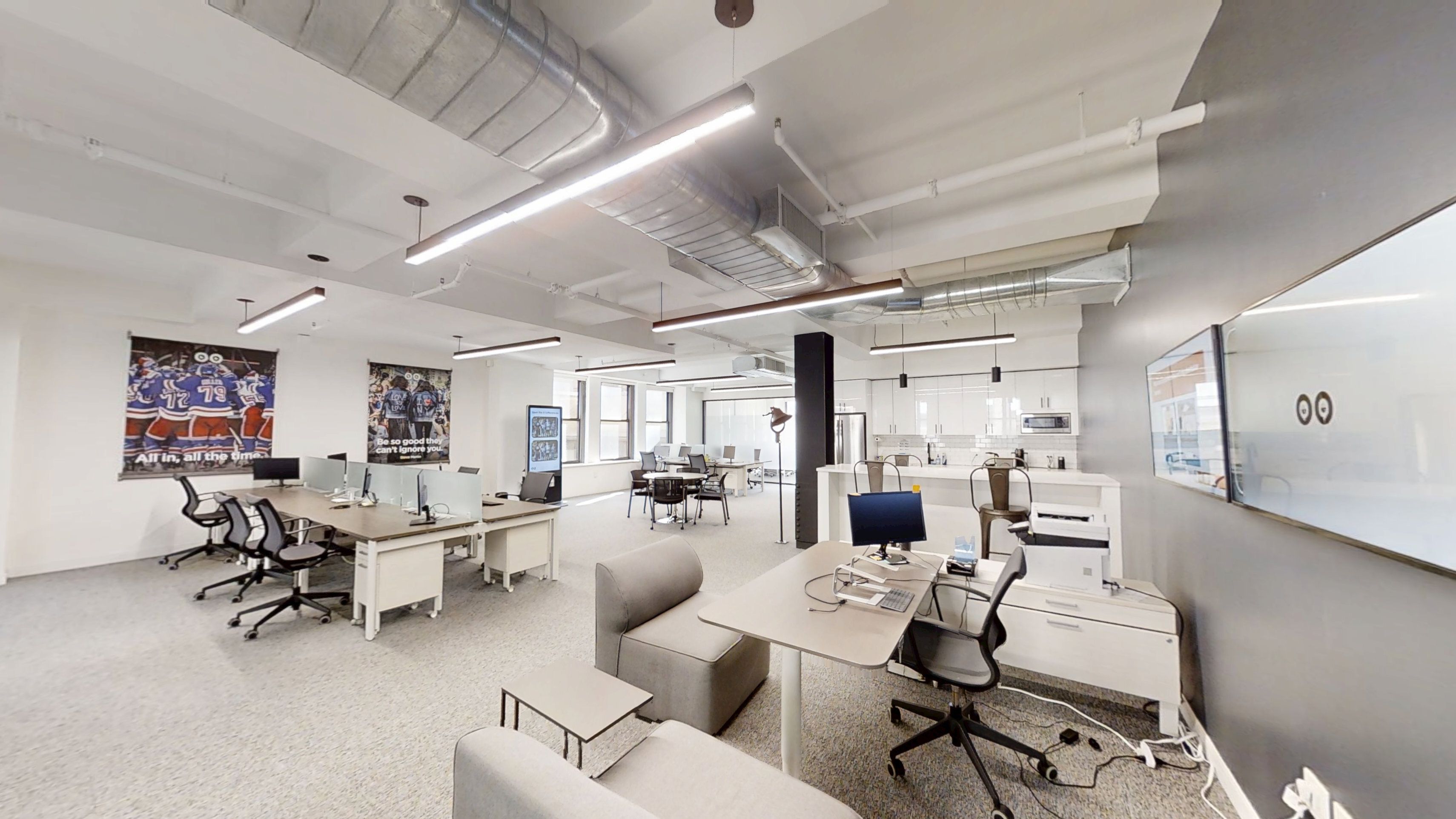 Bright Furnished Midtown Office with Natural Light