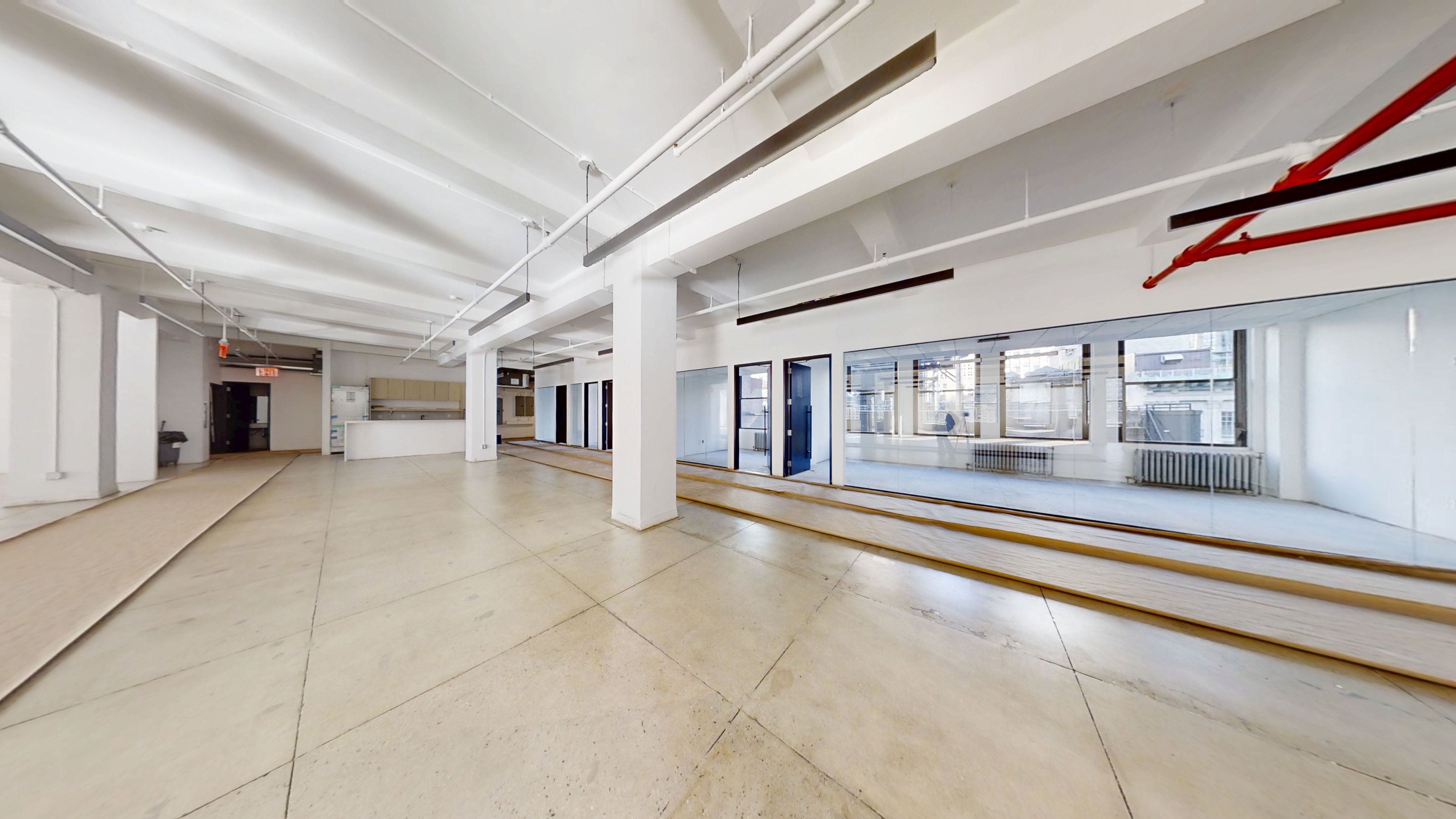 Bright, Modern Midtown Office with High Ceilings