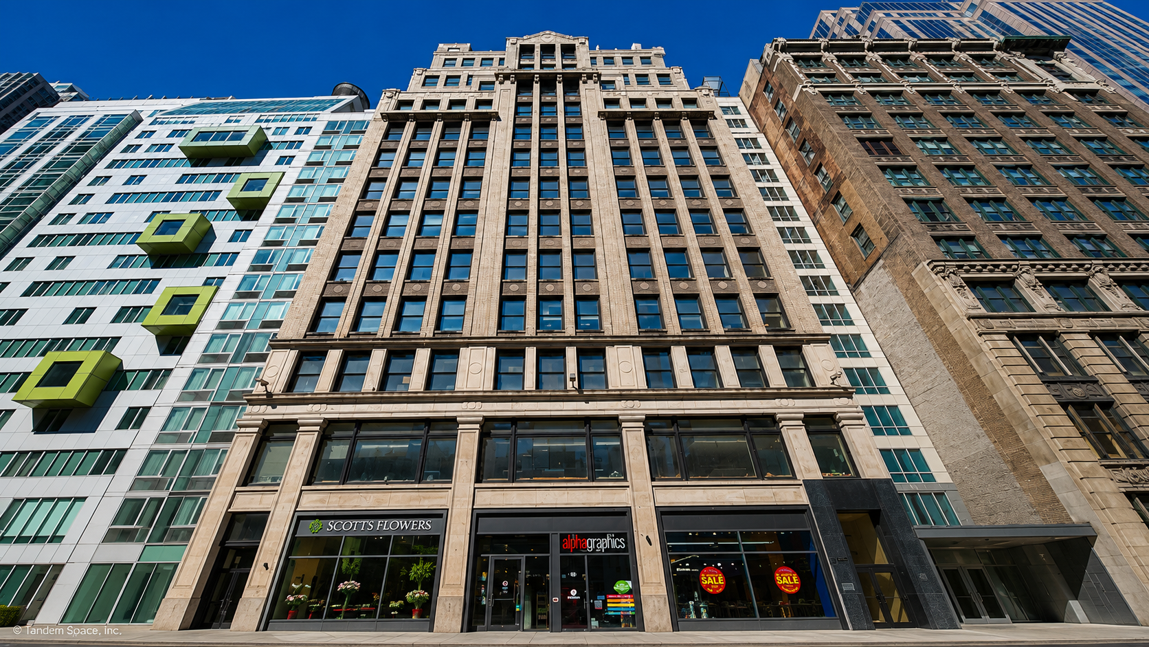 Bright, Modern Midtown Office with High Ceilings