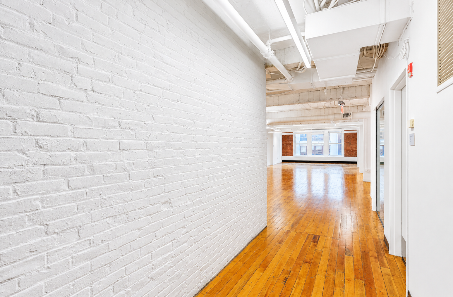 Light-Filled, Brick & Beam Office in Downtown Boston