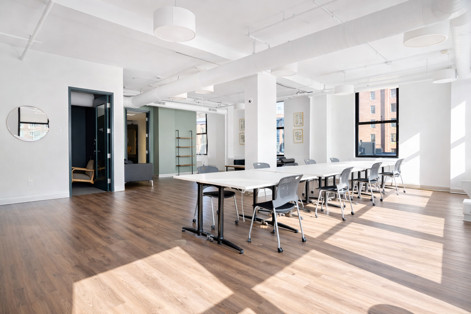 Bright Furnished Downtown Office with Natural Light
