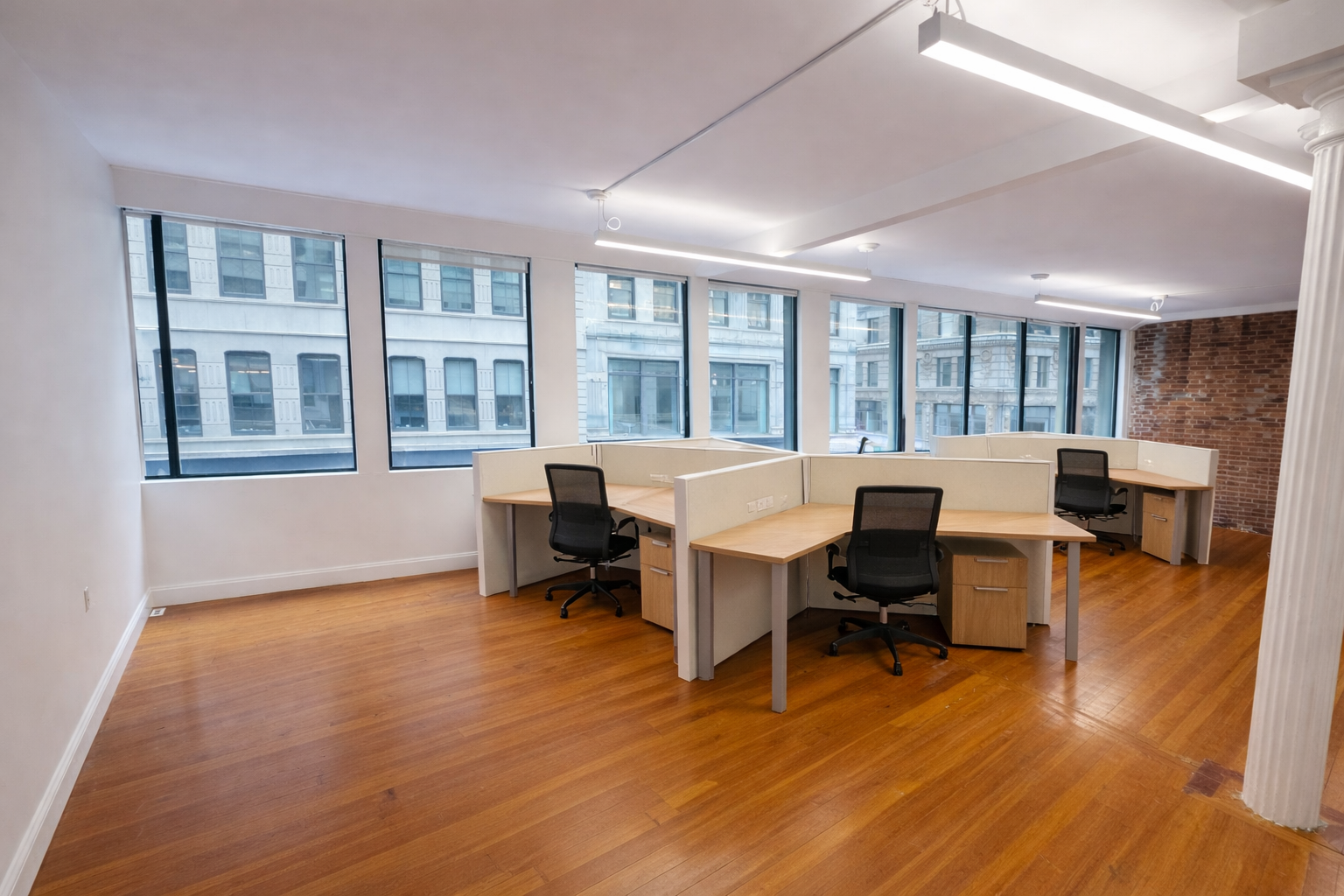Vibrant Brick Office Space in Downtown Boston