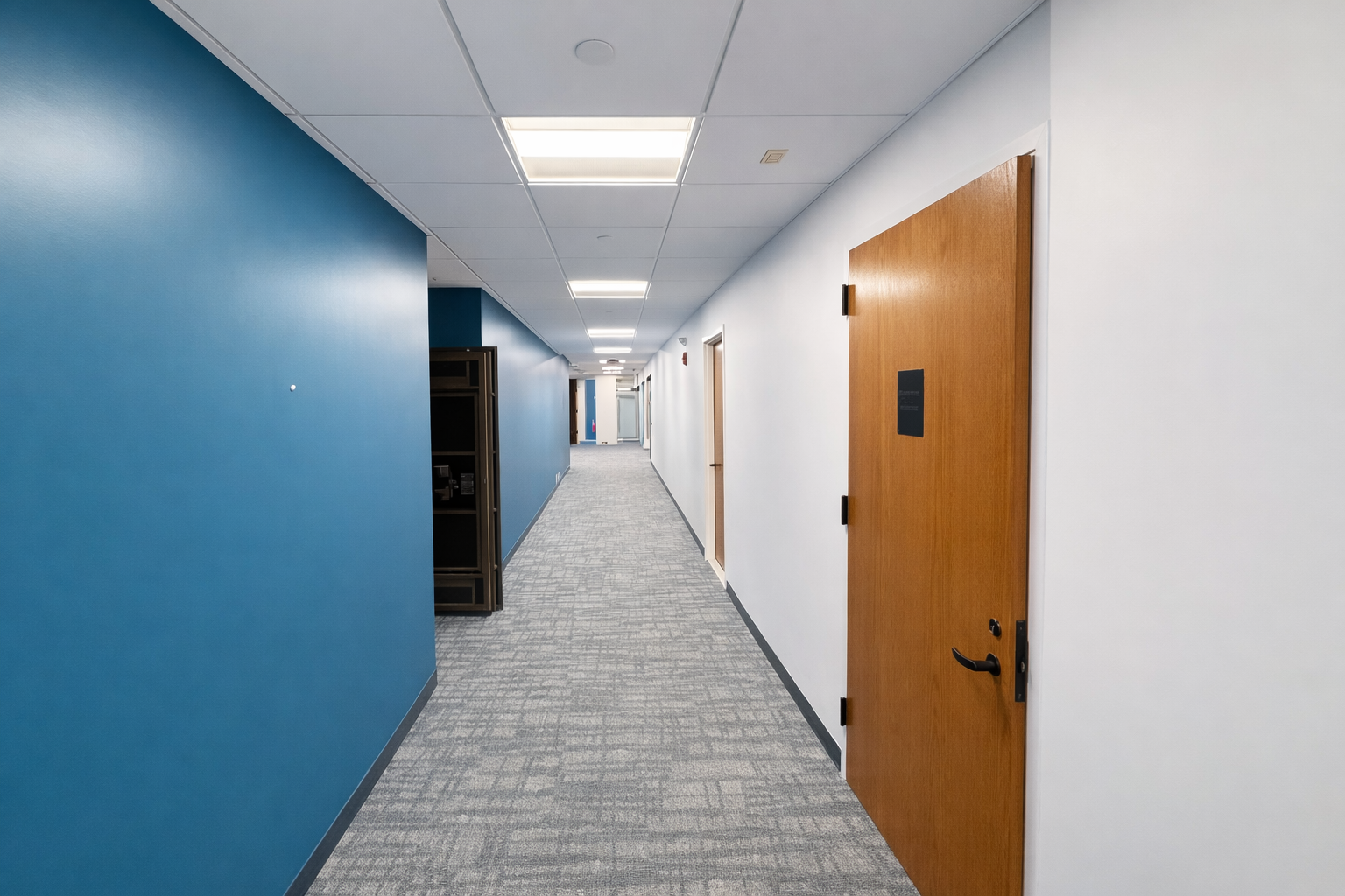 Modern Downtown Office with Kitchen Amenities 