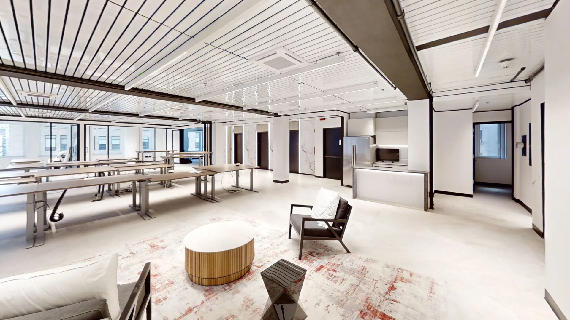 Modern Midtown Office with Natural Light