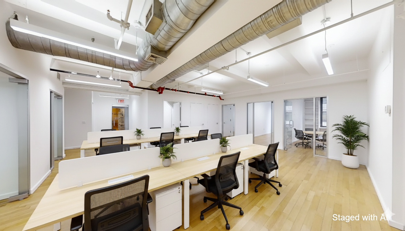 Prebuilt Midtown Office with Natural Light and Meetings Rooms