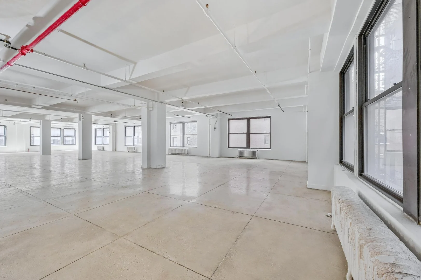 Bright Midtown Office with High Ceilings
