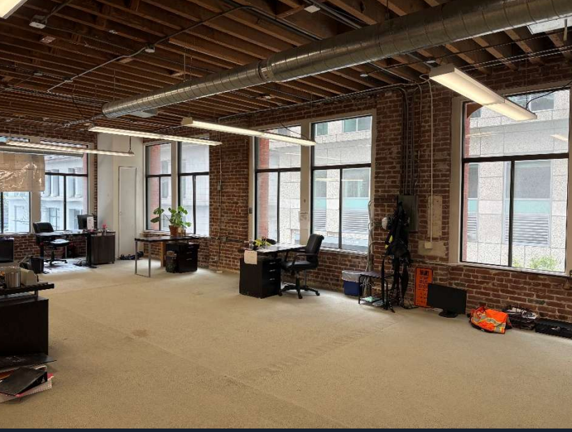 Bright Furnished Office with Exposed Brick in South FiDi