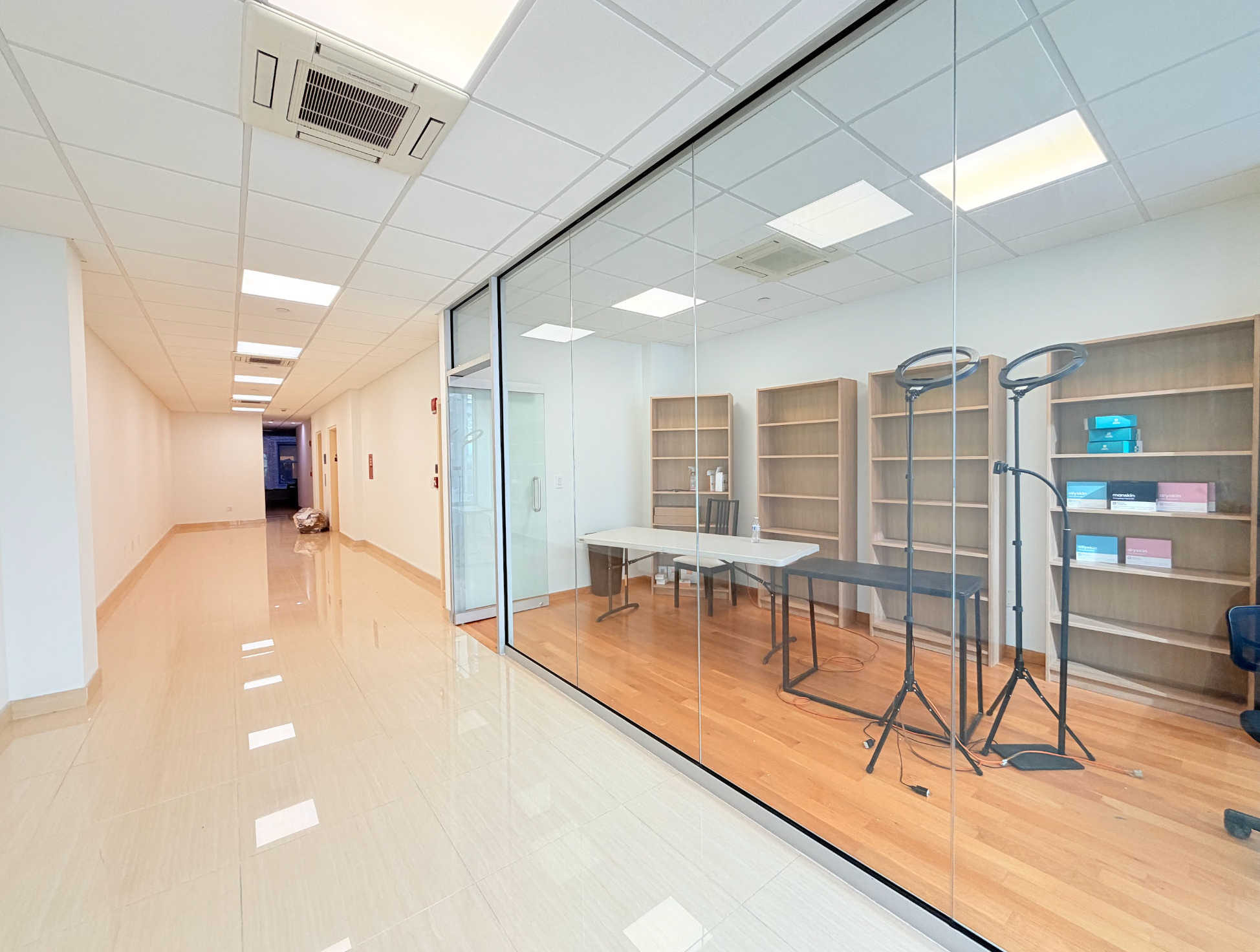 Modern Midtown Office with Natural Light