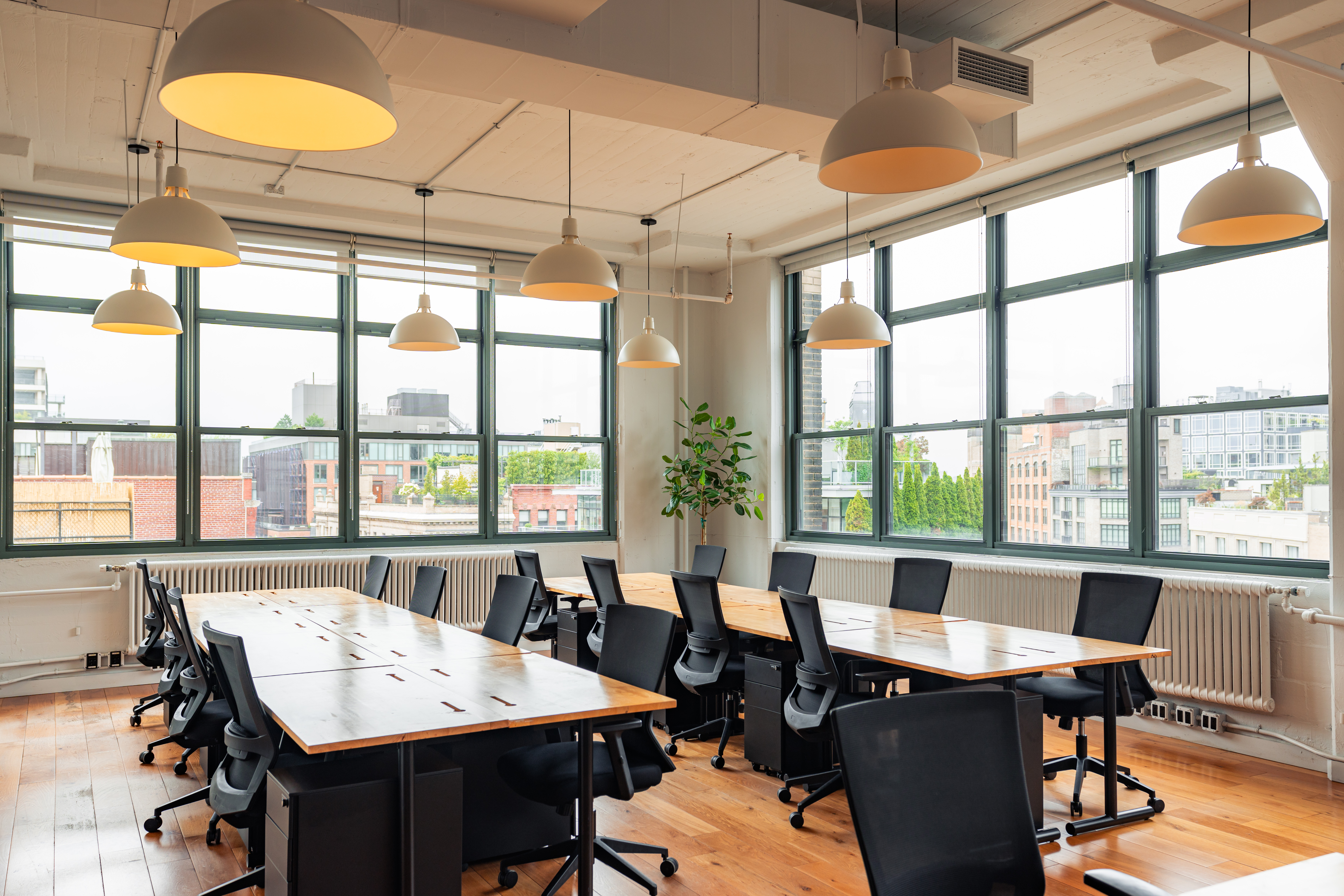 Private Offices and Shared Desks at Contemporary Tribeca Space