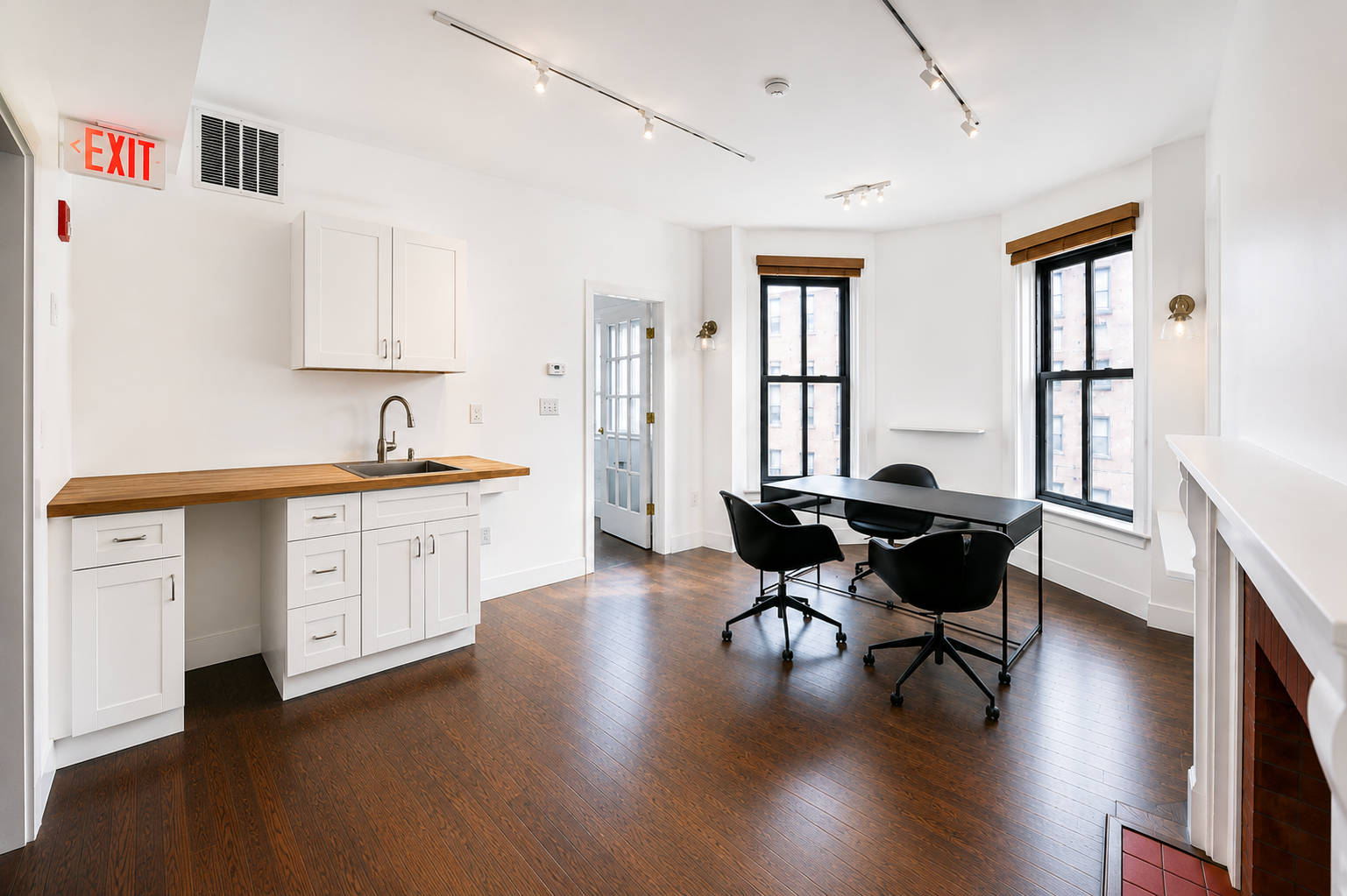 Bright Back Bay Office on Newbury Street