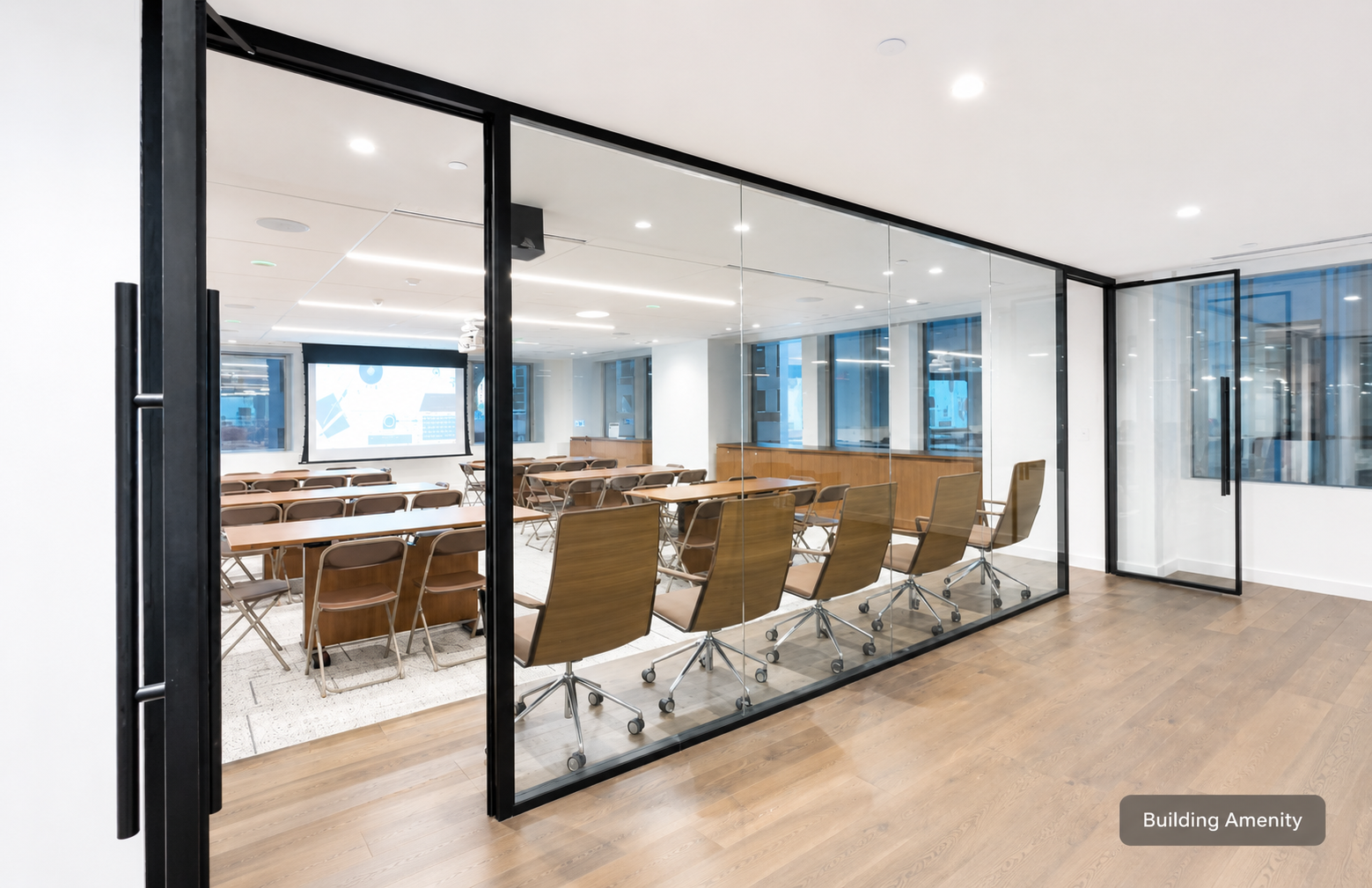 Modern Office with Natural Light in Downtown