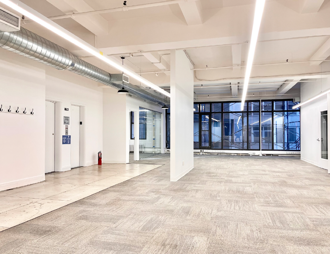 Glass-Roomed Midtown Office