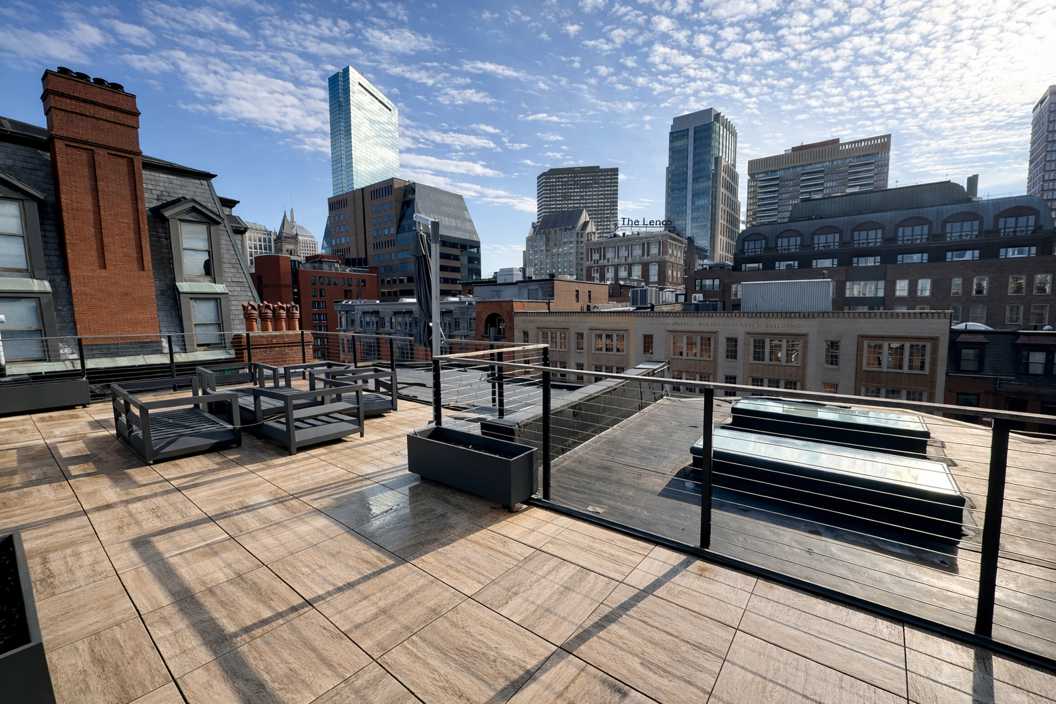 Elegant Office with Natural Light & Rooftop Access in Back Bay