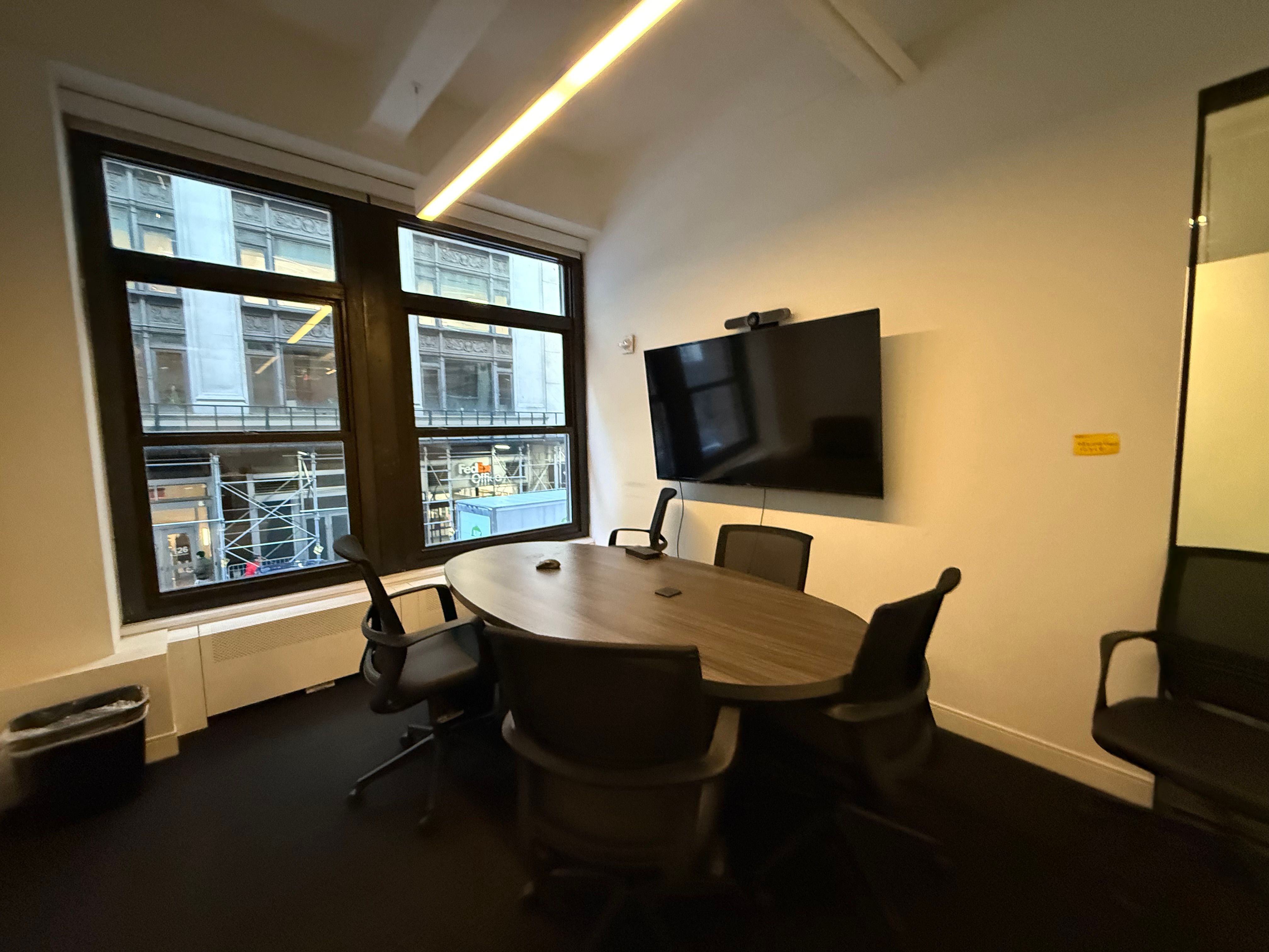Turn Key Office with Sleek Finishes in Center of Times Square