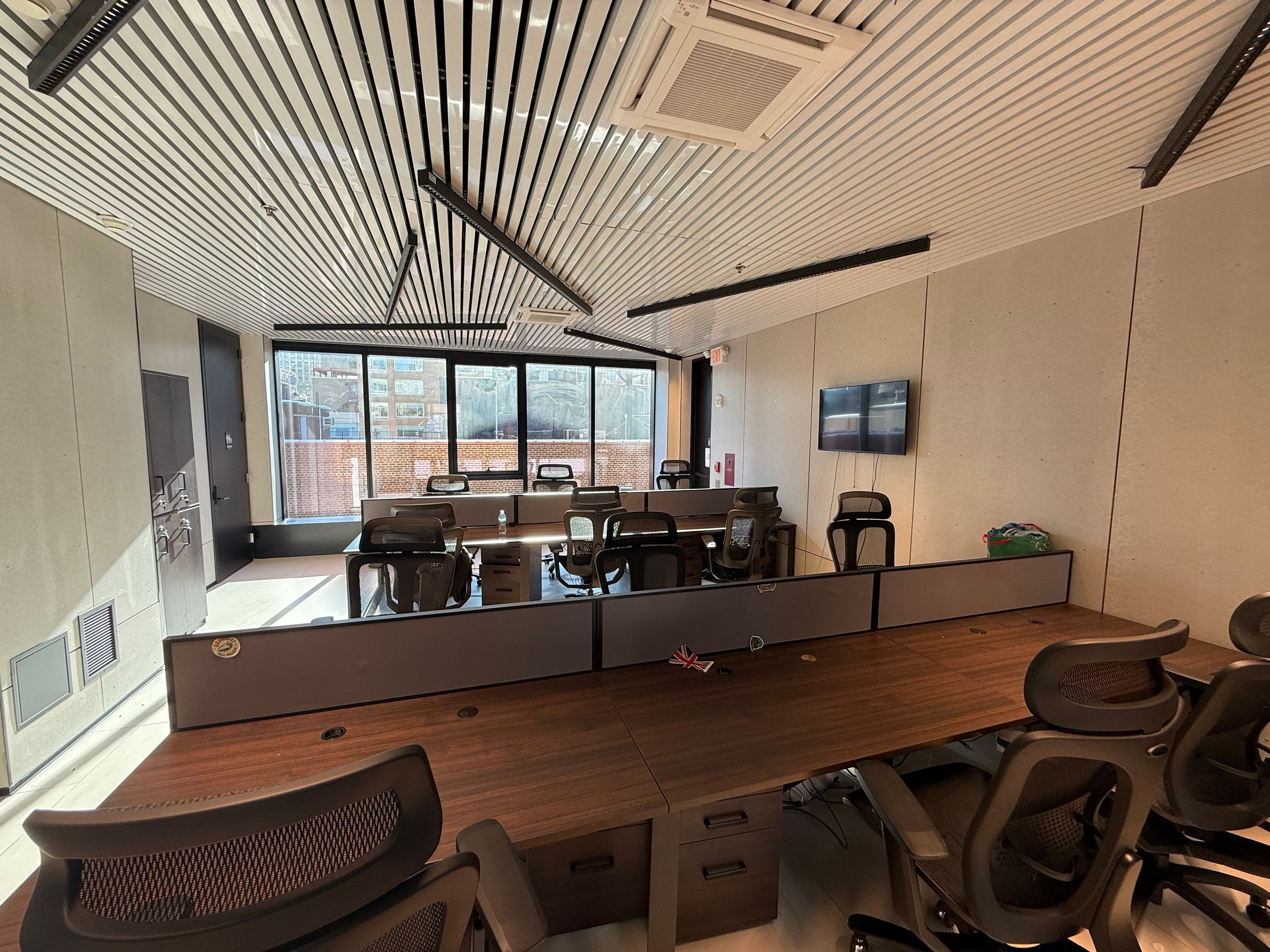 Bright Midtown Office with Natural Light and Balcony