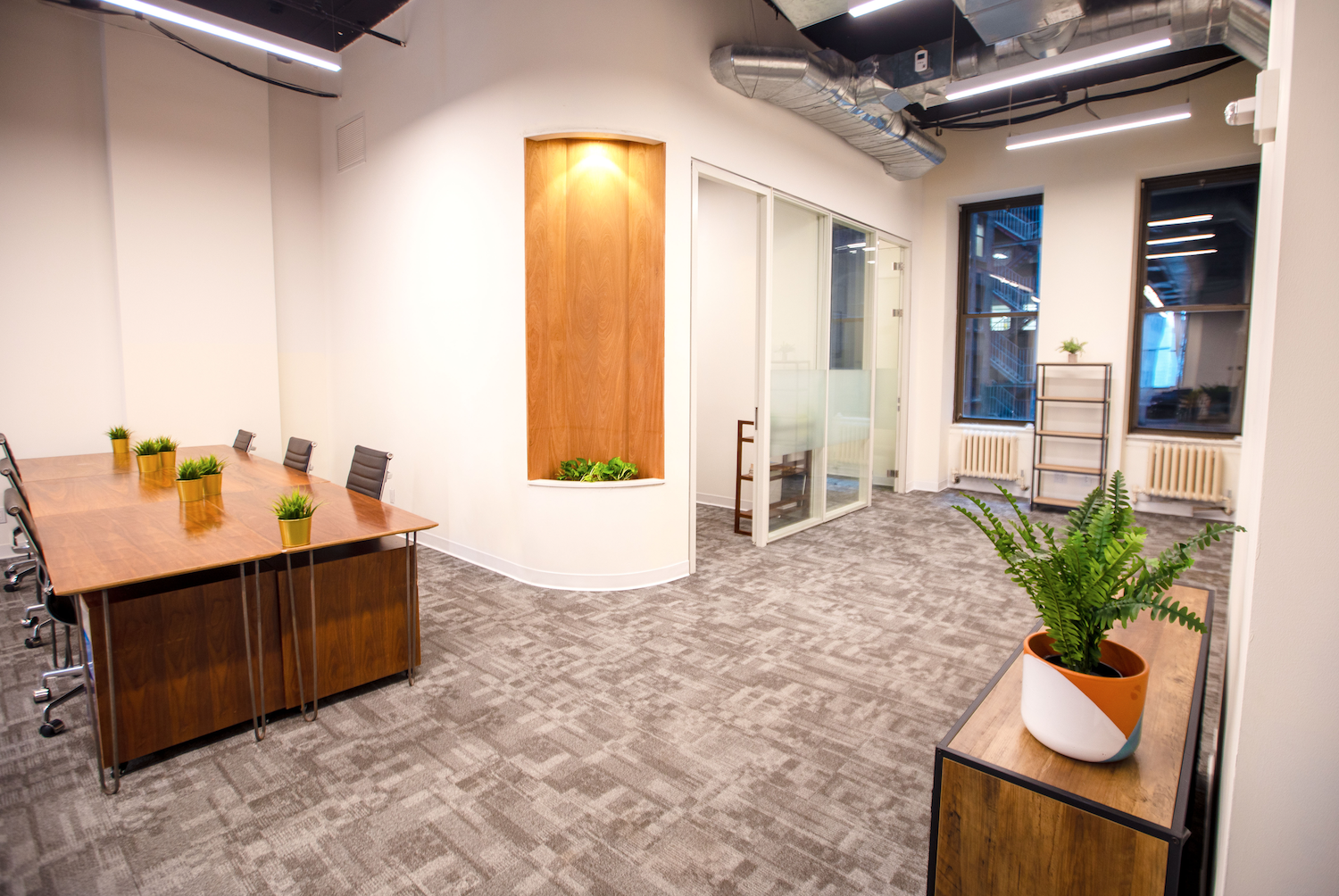 Managed Modern Office Space in Financial District
