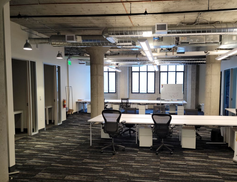 Bright Financial District Office with Natural Light