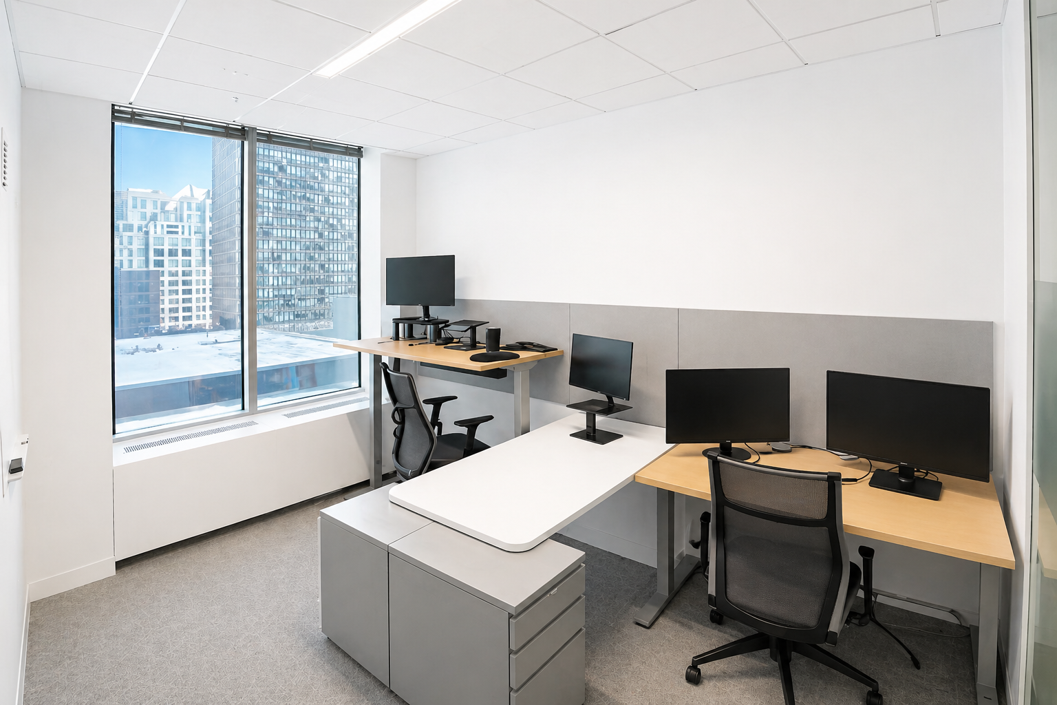 Bright, Private Office Sublet in Boston's Back Bay Tower