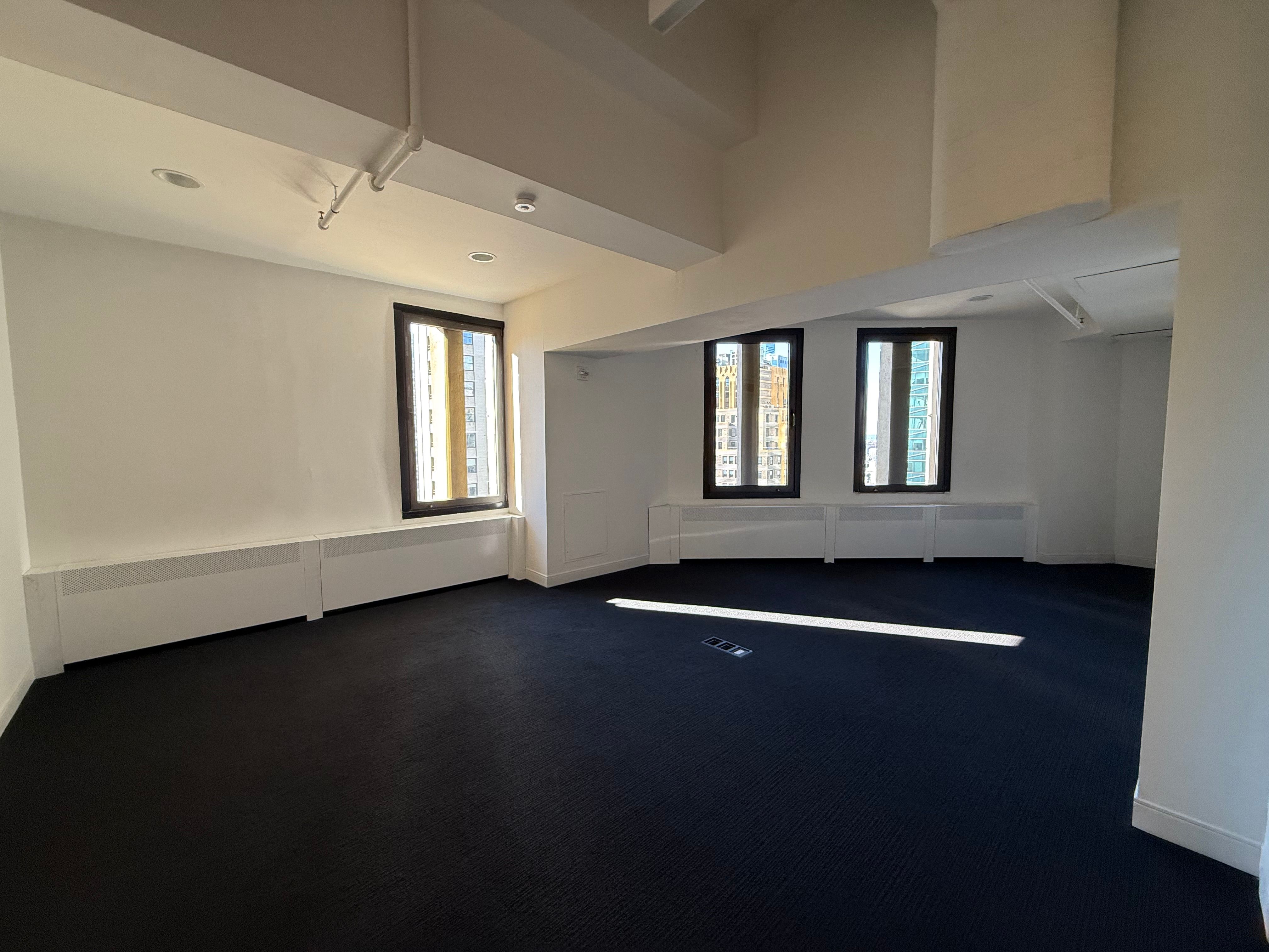Elevated Midtown Office with Panoramic Windows