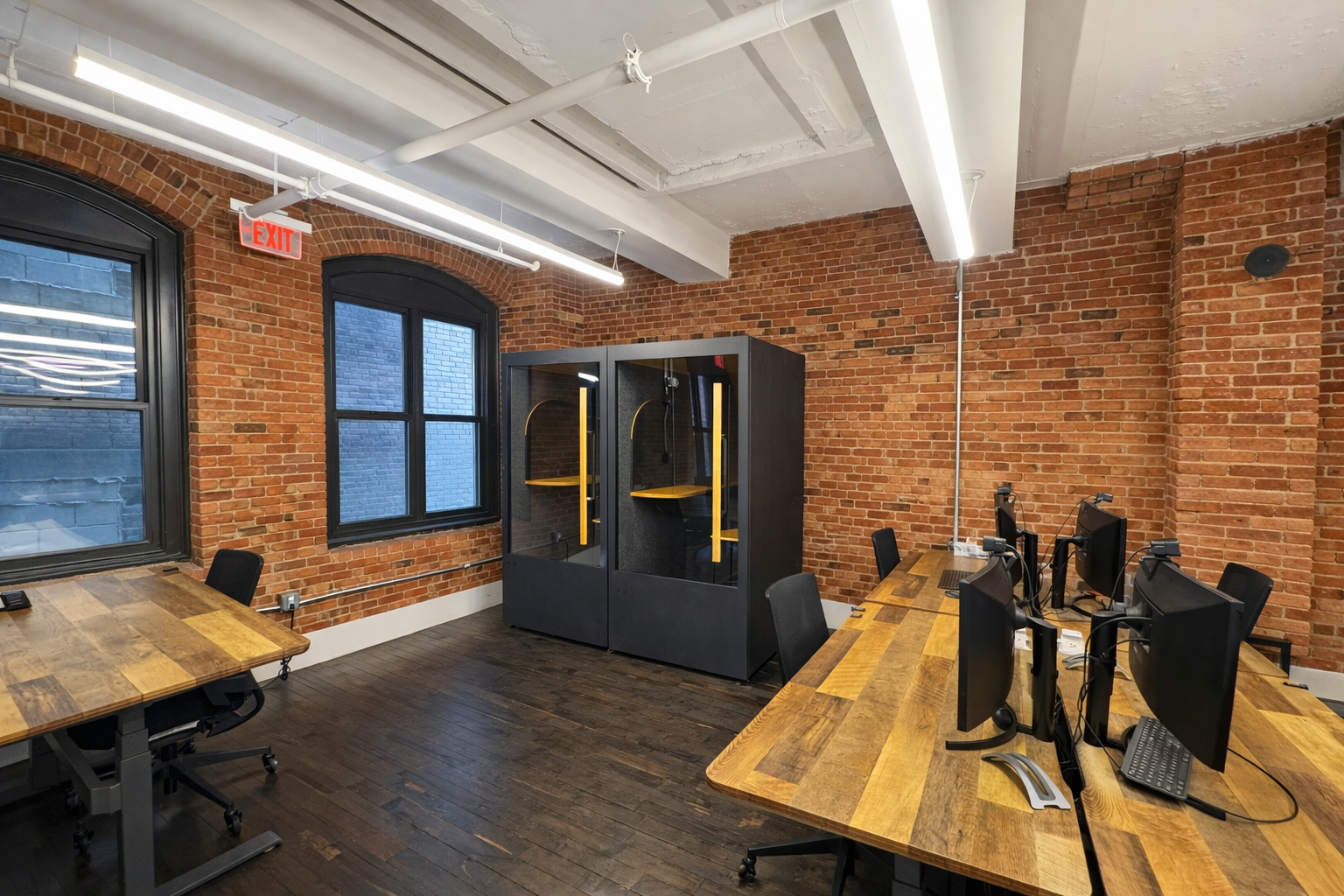 Charming Exposed Brick Office in Downtown Boston