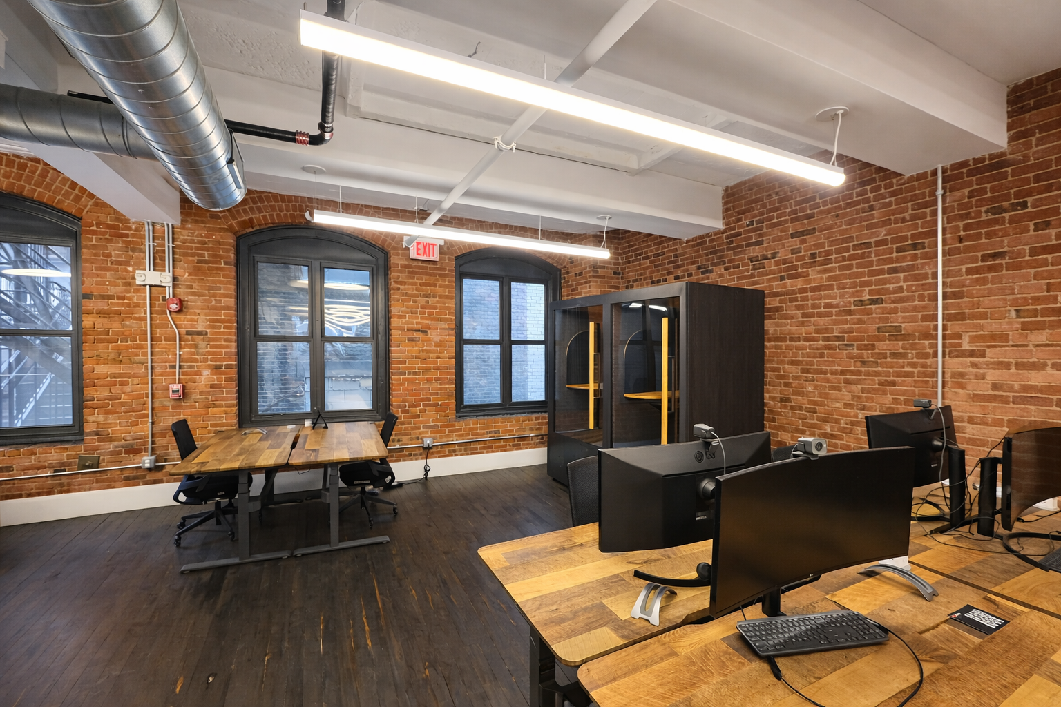 Charming Exposed Brick Office in Downtown Boston