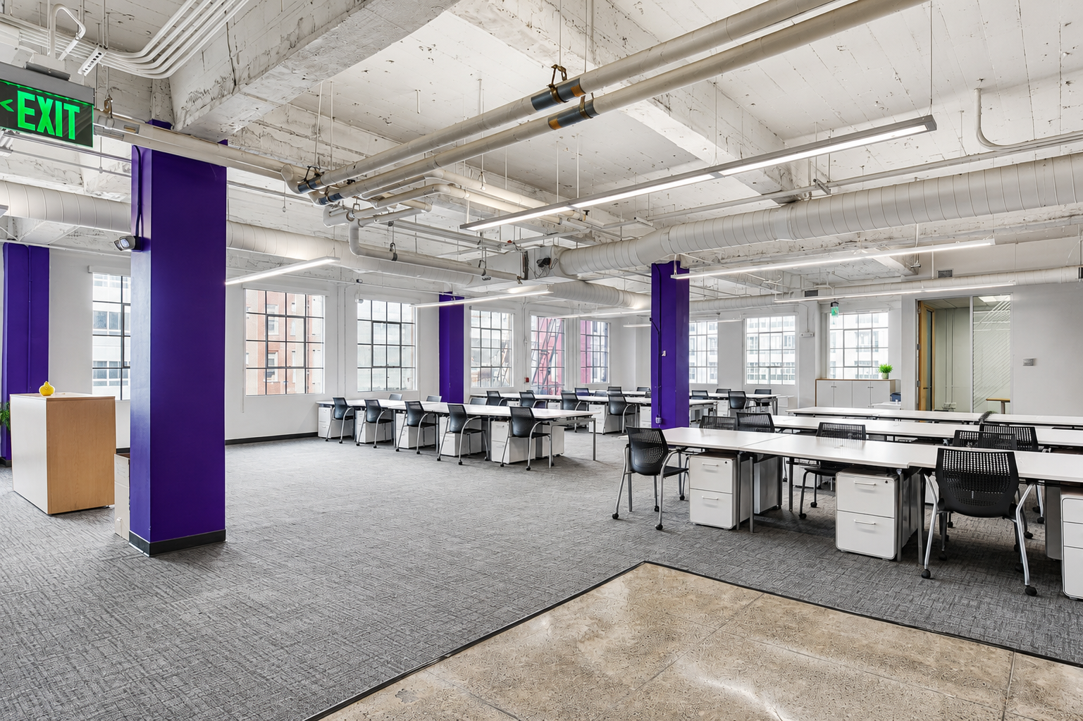 Vibrant SOMA Office with Natural Light and Amenities