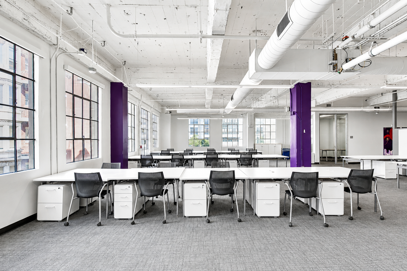 Vibrant SOMA Office with Natural Light and Amenities