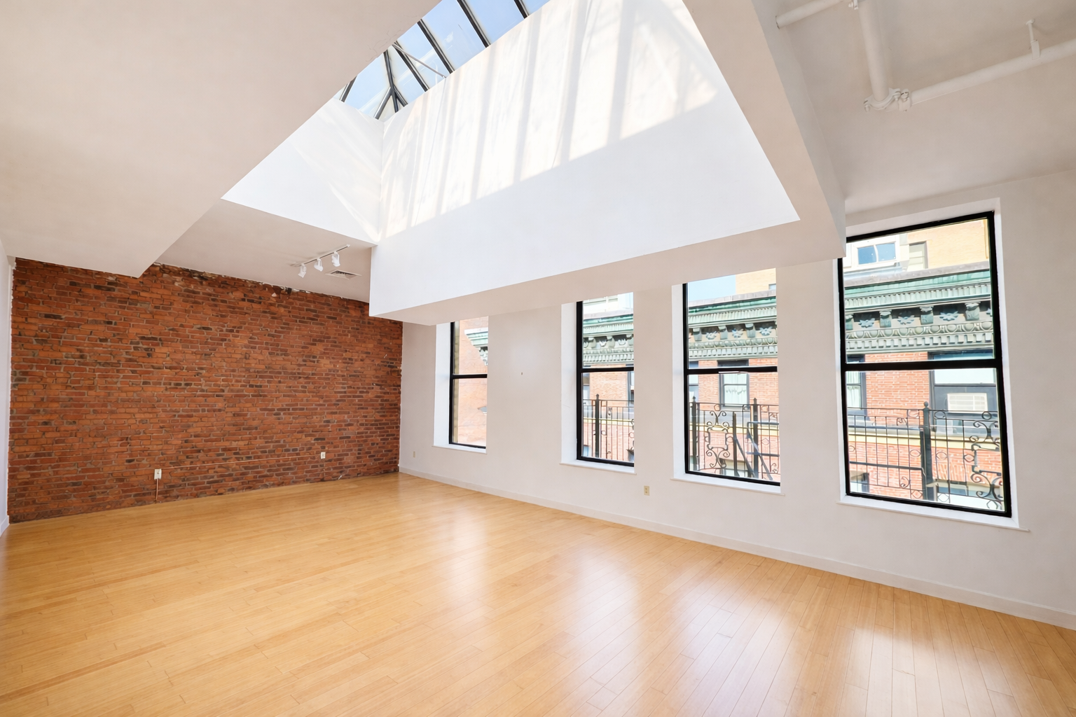 Stylish Modern Office with Sky-Light in Downtown