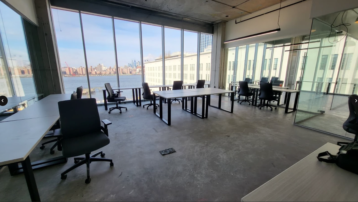 Bright Williamsburg Office with Glass Conference Rooms