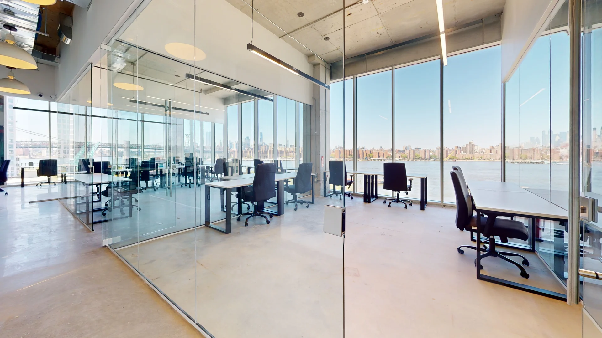 Bright, Corner Waterfront Office with Inspiring Views