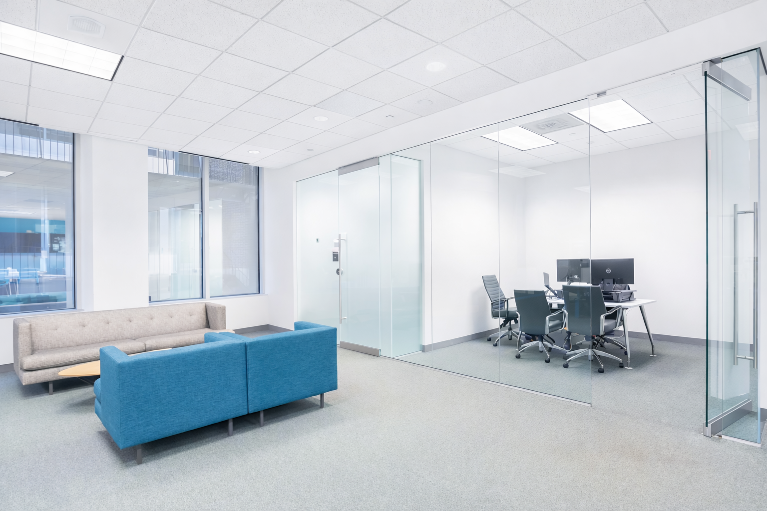 Bright Downtown Boston Office with Natural Light