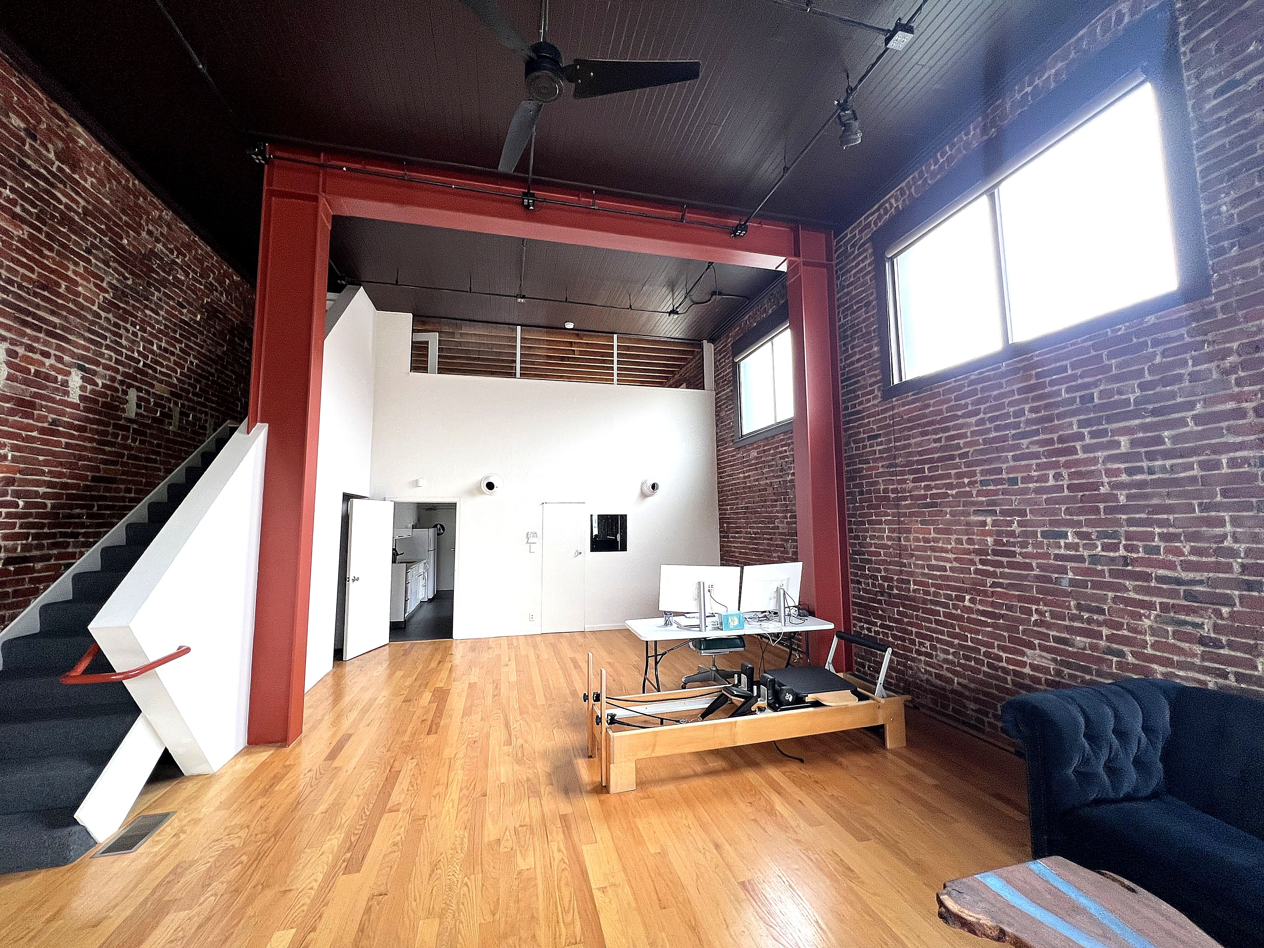 Bright Creative SOMA Office with Exposed Brick