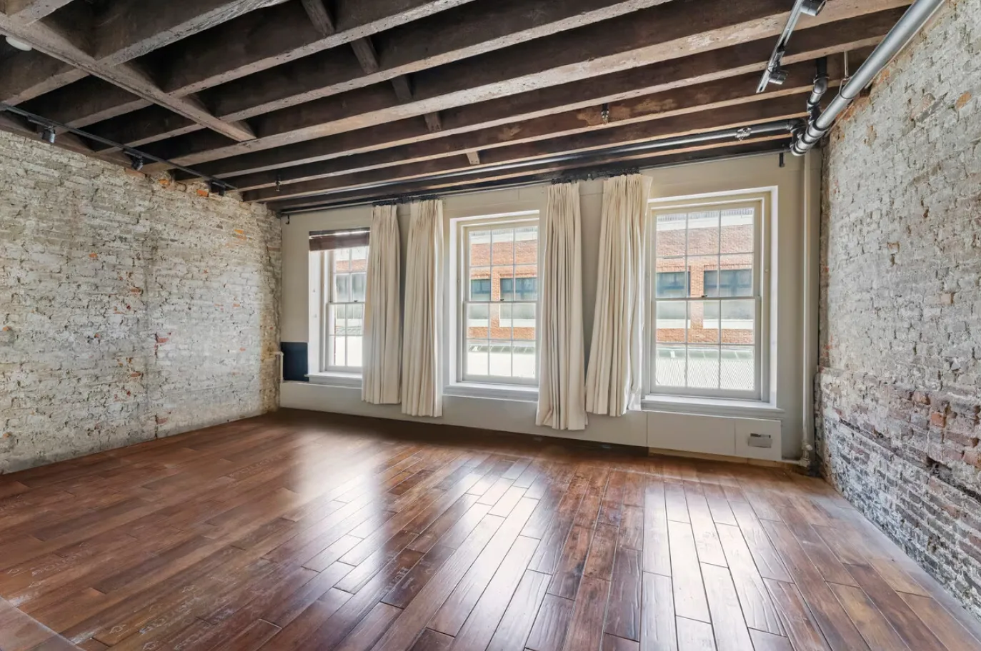 Creative Brick Office with Natural Light in Seaport 
