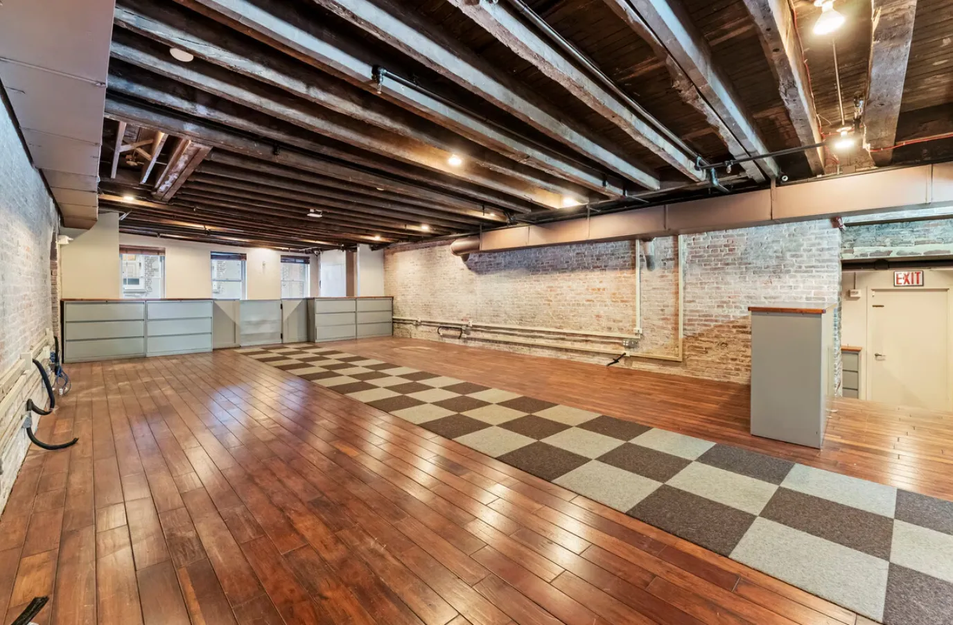 Creative Brick Office with Natural Light in Seaport 