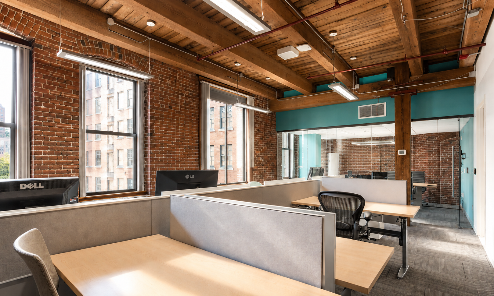 Modern Brick Office Space in Seaport