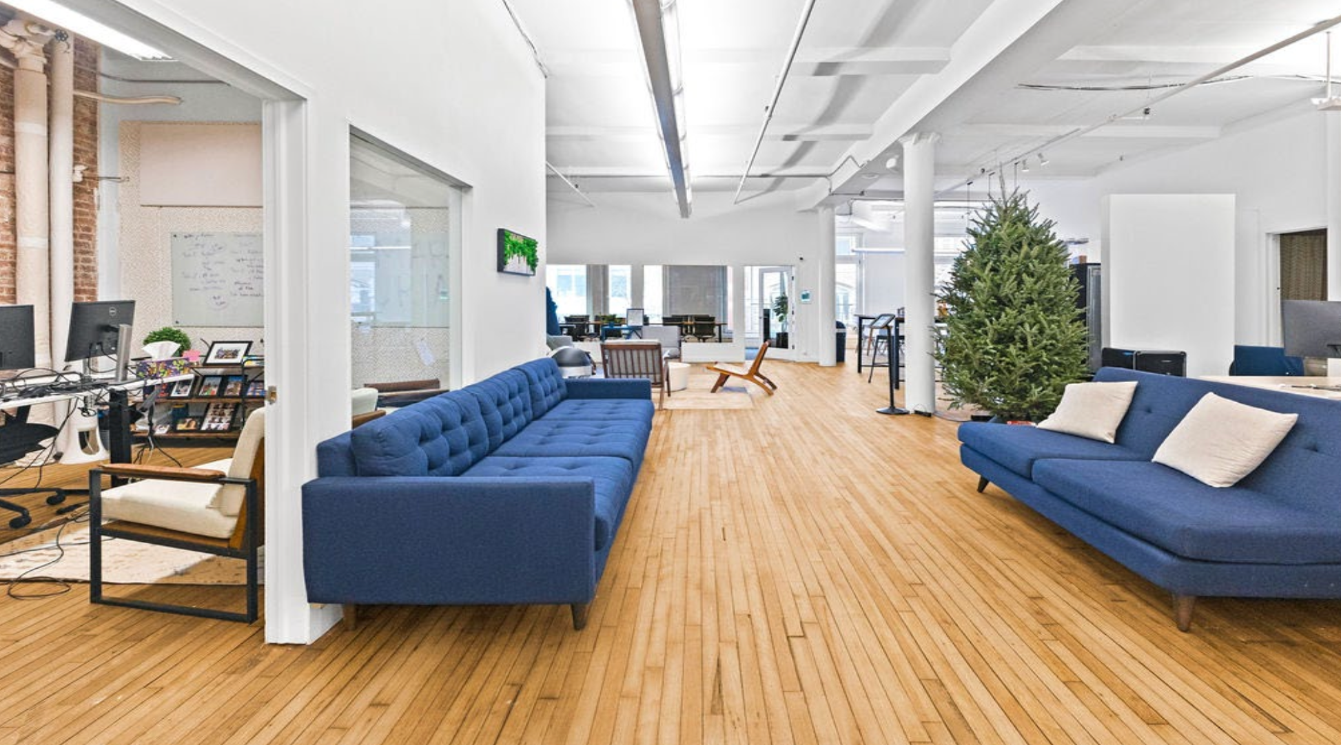 Dynamic Brick-and-Glass Office in SoHo